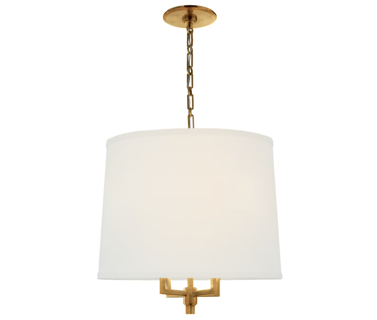 Soft Brass Hanging Shade