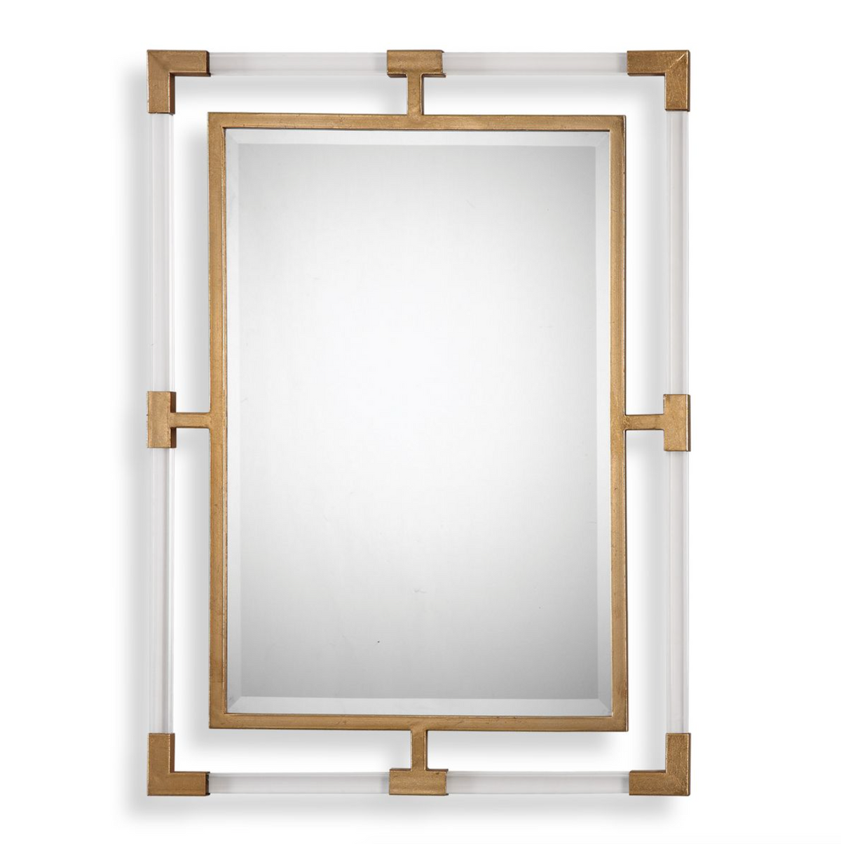 Golf Leaf & Acrylic Mirror