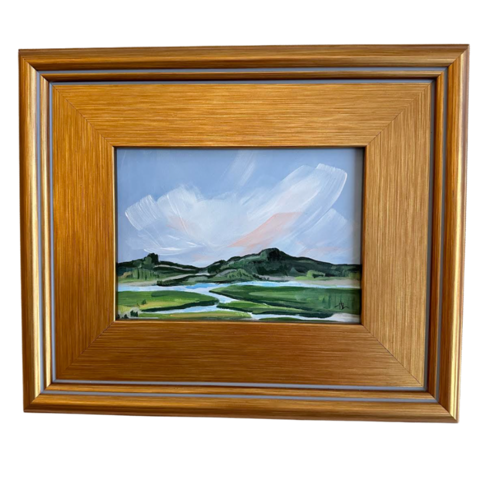 "Morning in the Salt Marsh"