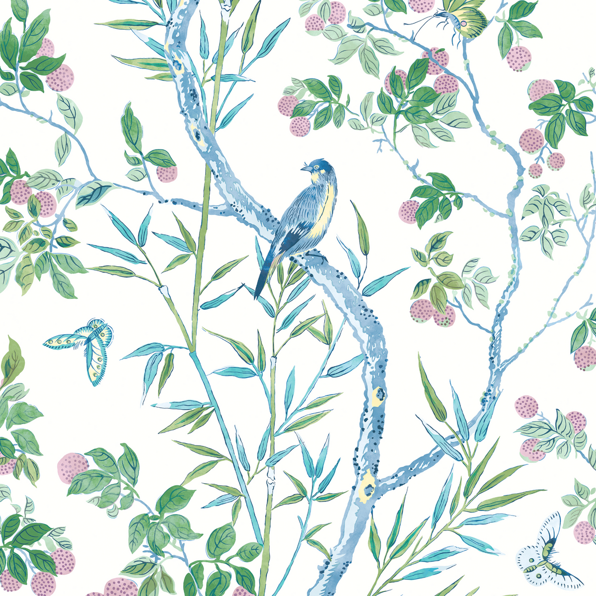 Garden Chinoiserie Wallpaper